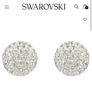 Swarovski crystal stud earrings
